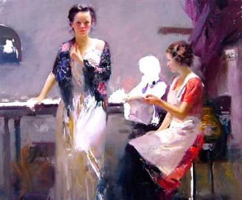 皮諾 丹尼爾 Pino Daeni painting 皮諾 丹尼爾 Pino Daeni painting